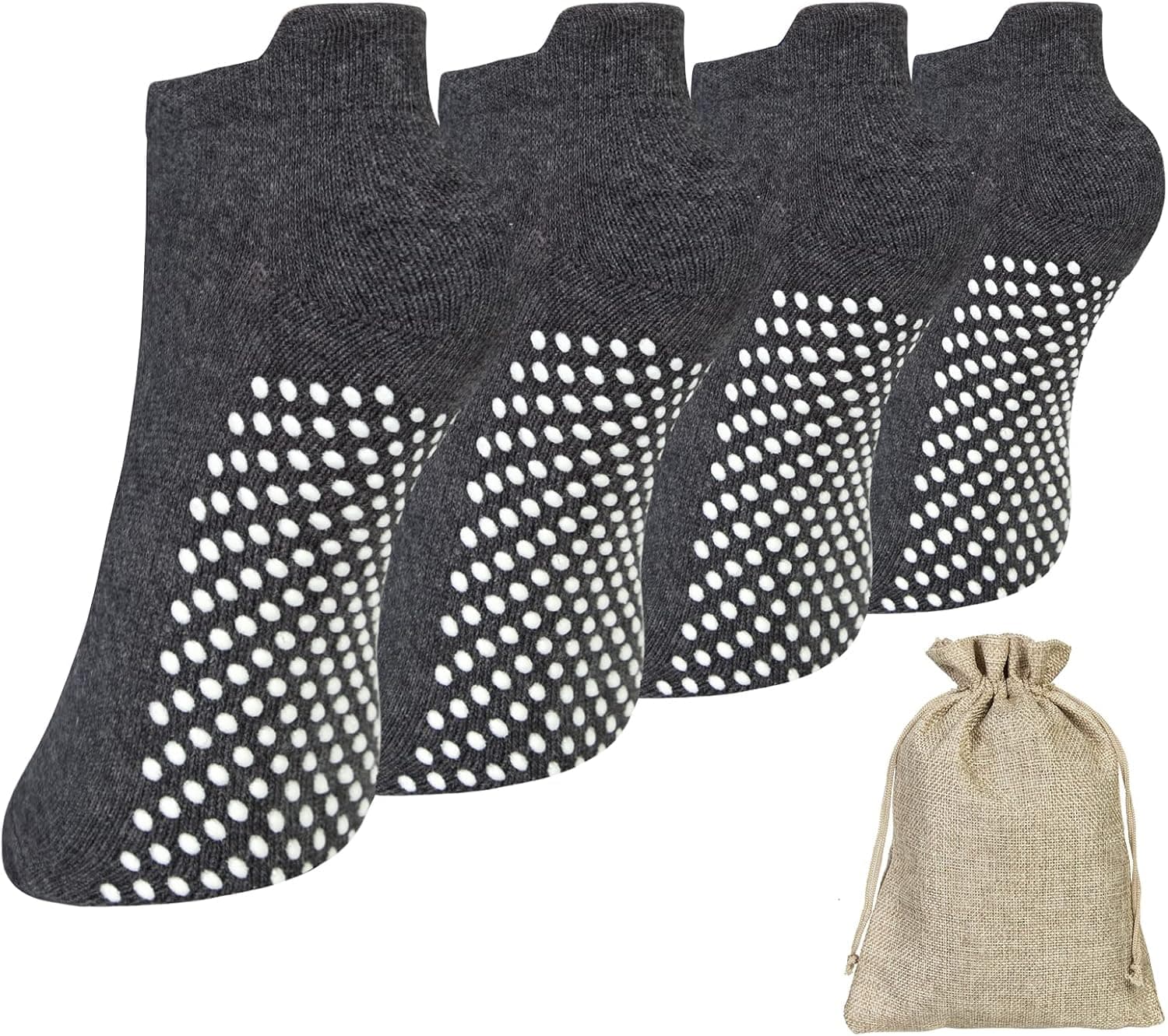 Non Slip Socks for Women and Men Anti Grip Socks for Yoga, Pilates, Home Exercise
