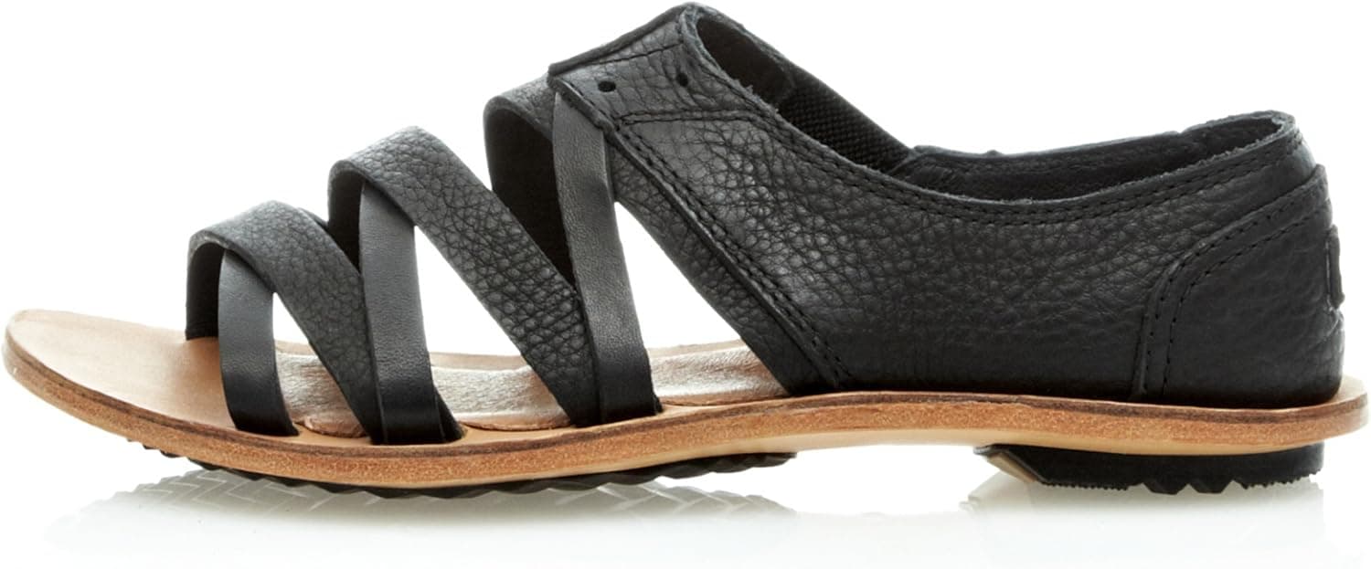 Sorel Women's Lake Shoe Sandal,Black,5.5 M US