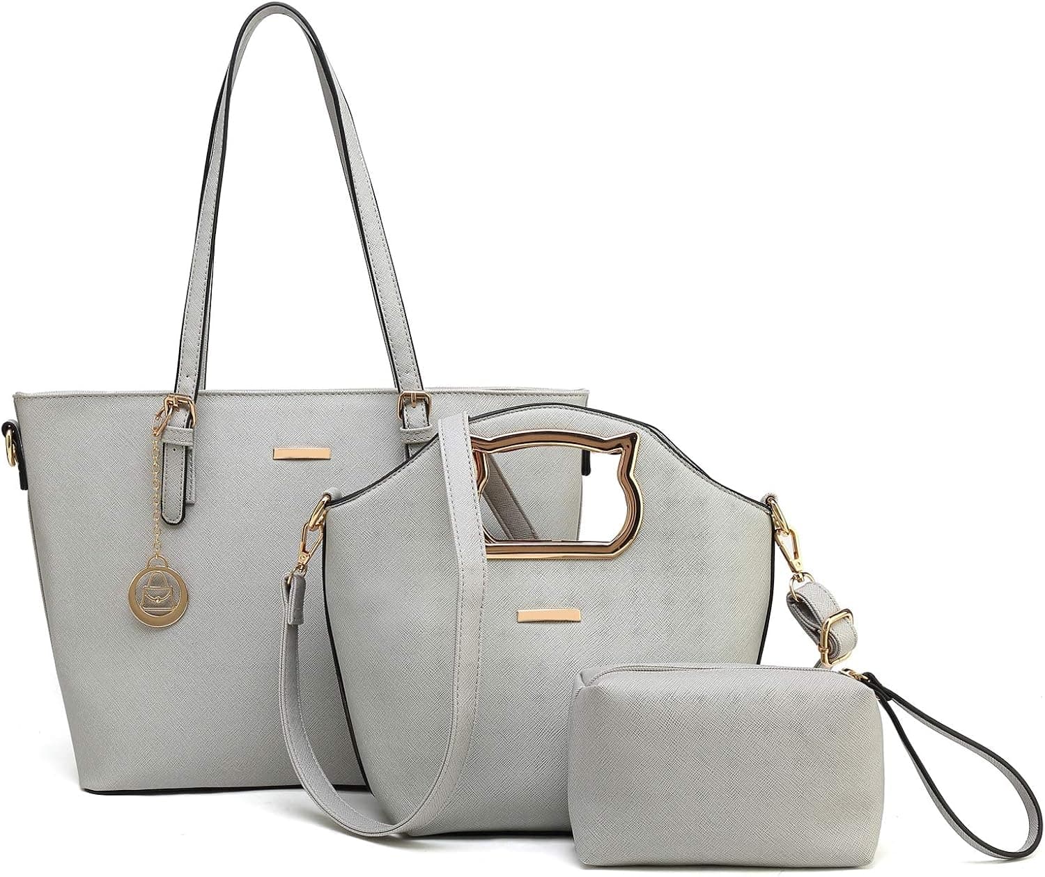 Gift Set Purses for Women Top Handle Satchel Handbags Shoulder Bag Messenger with Wallet Set Handbags for Women
