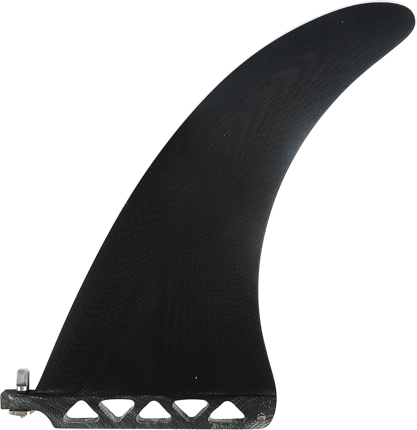 AQUBONA 9" Surf & SUP Fiberglass Fin - Free No Tool Fin Screw - 9 inch SUP Center Fin Replacement for Longboard, Surfboard & Paddleboard