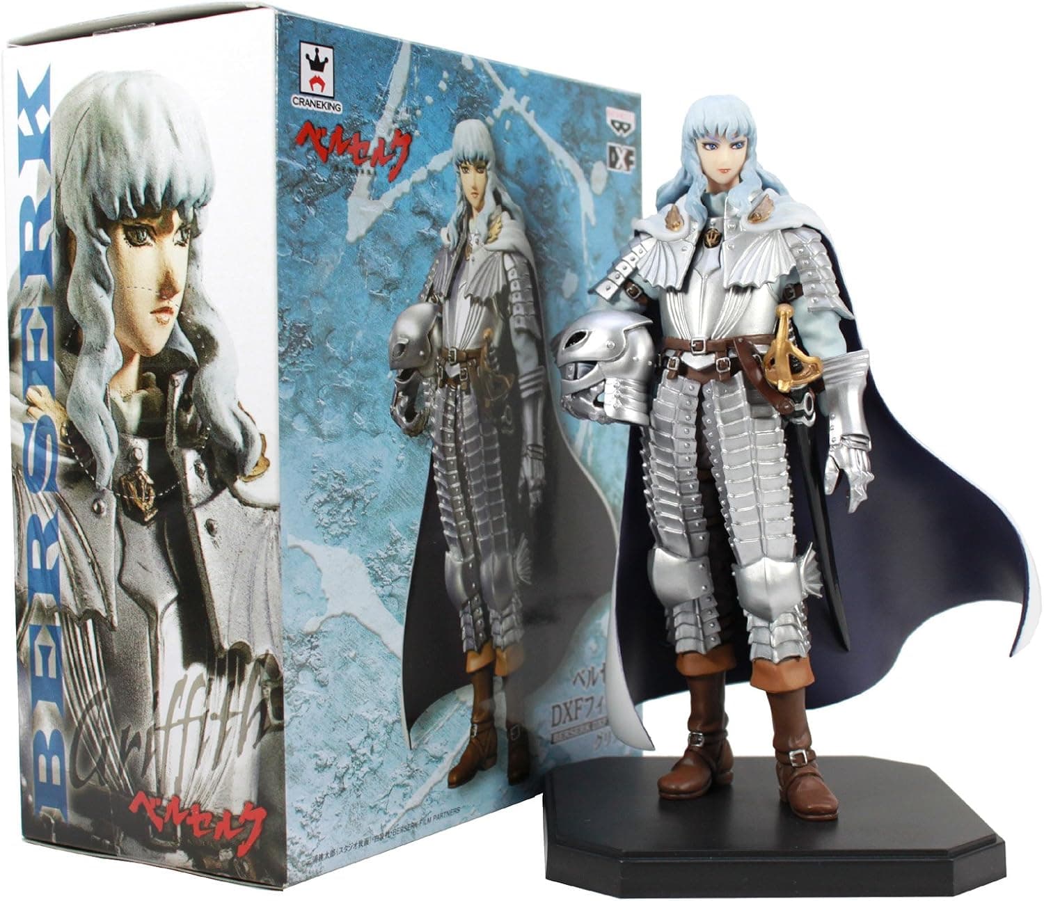Banpresto Griffith 48194 Berserk DXF Anime Banpresto 6.5" Action Figure