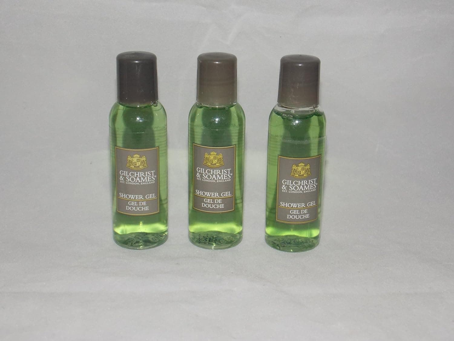 3 Gilchrist Soames SHOWER GELS 1 oz Each New