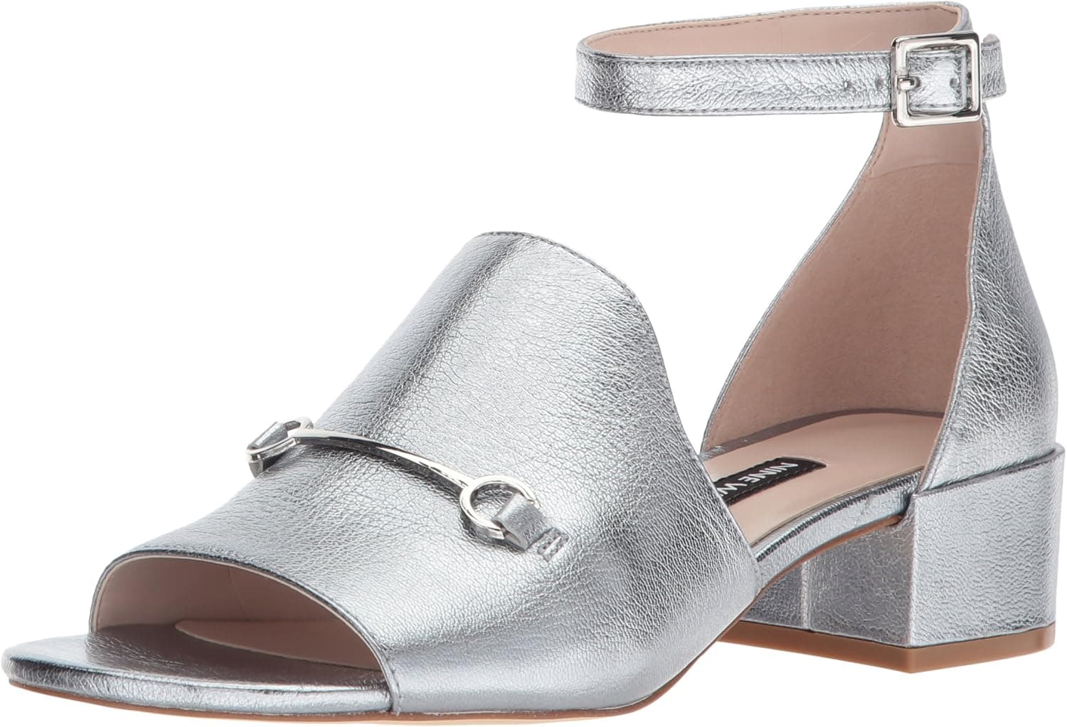 NINE WEST FOOTWEAR Women's XQUILZA Metallic Sandal