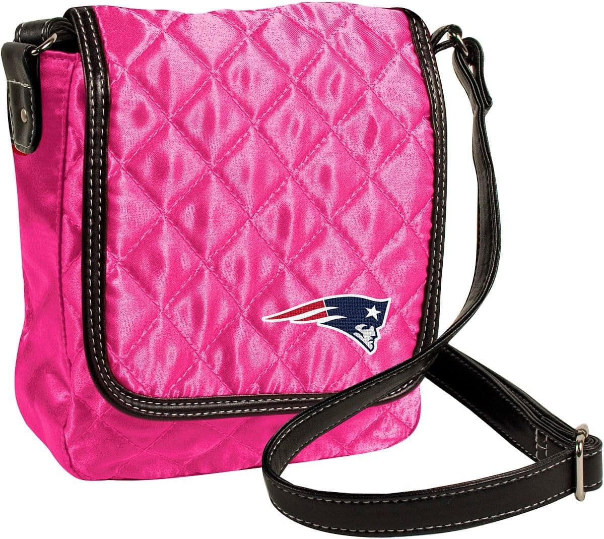 Littlearth NFL New England Patriots Quilted Purse, One Size, Team Color