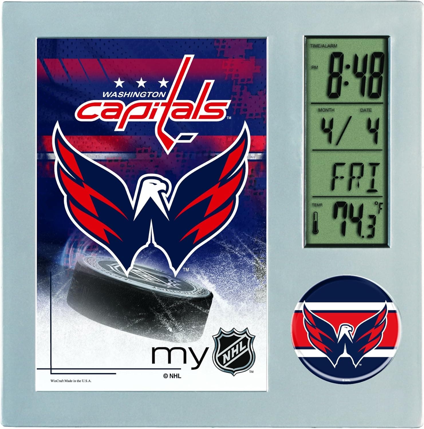 WinCraft NHL Digital Desk Clock