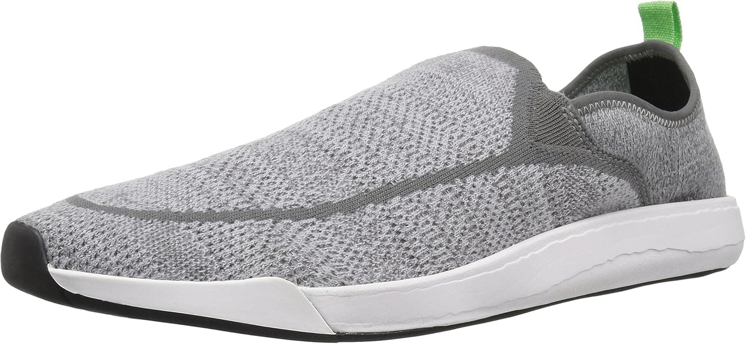 Sanuk Unisex Chiba Quest Knit Sneaker, Grey, 11 US Men / 12 US Women