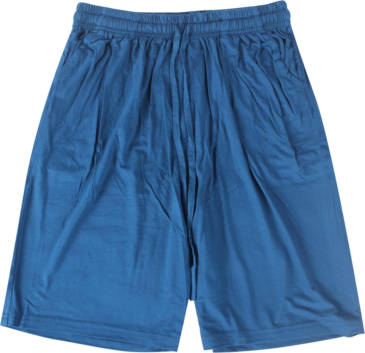 AWLE Pajama Shorts Women, Lightweight Casual Pants Comfy Lounge Sleep Shorts with Pockets, (XL,Dark Blue)