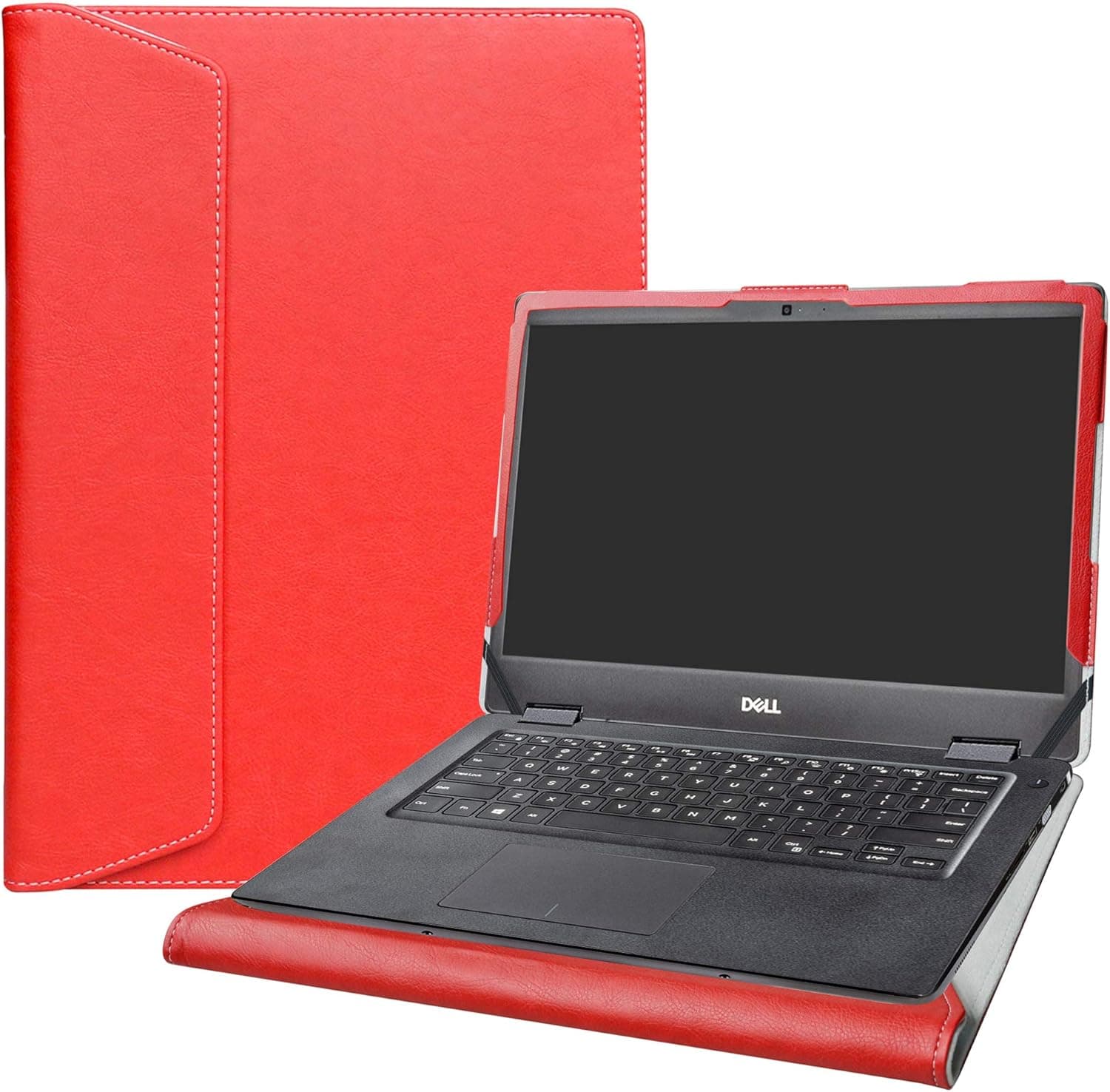 Alapmk Protective Case for 14" Dell Latitude 3400/Vostro 14 3400 3401 3405/Inspiron 14 5493 5494 & Acer Spin 3 14 SP314-53N Laptop[Not fit Latitude 3410 3490 3480/Spin 3 SP314-51 SP314-52],Red