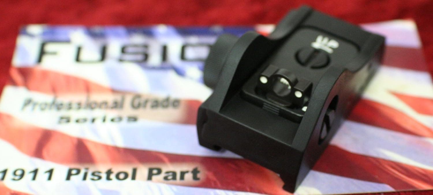 FUSION Tactical Rear Shotgun Sight, Twin Dot Ghost Ring - No Gunsmithing Req