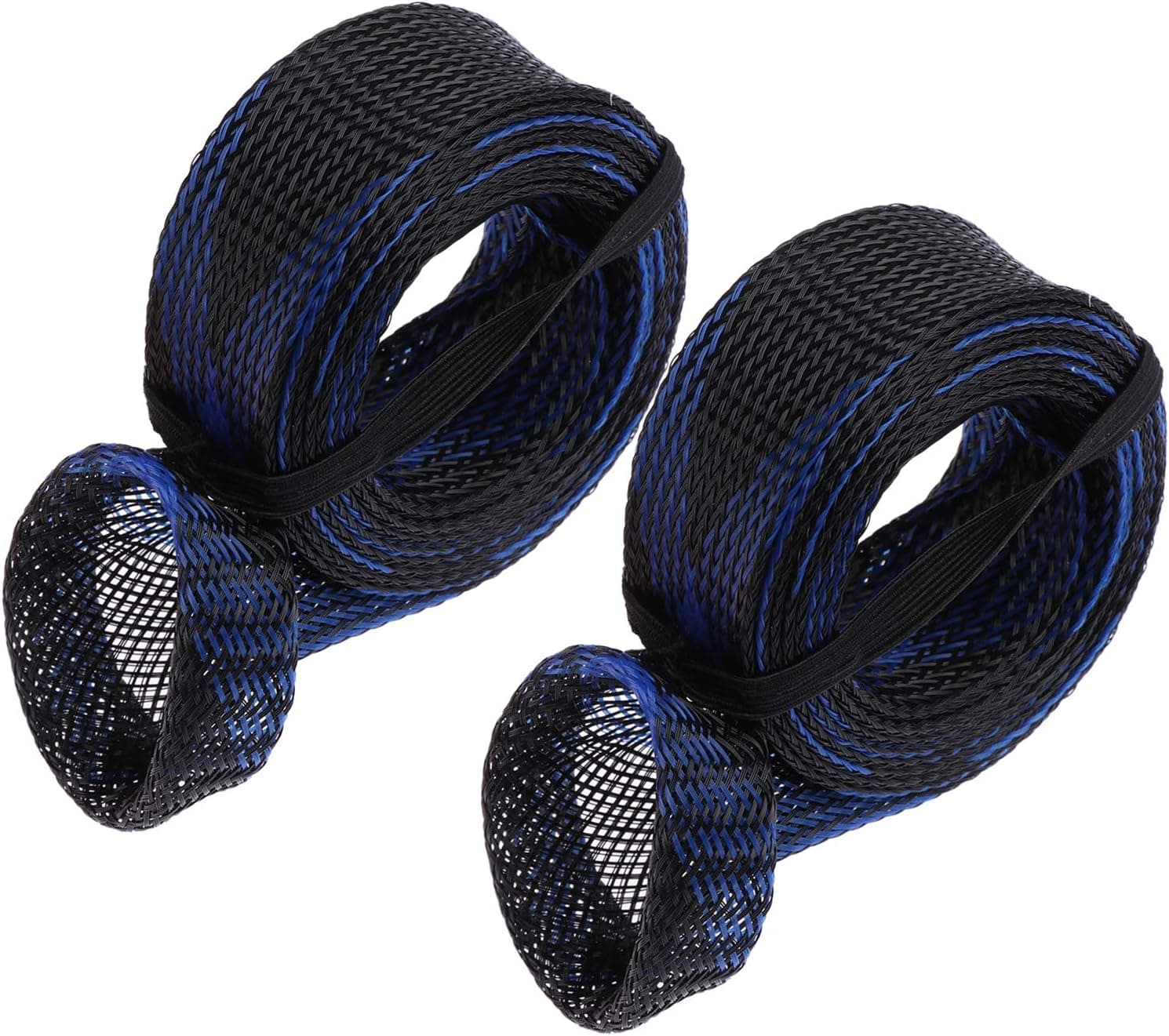 LOCOLO Fishing Rod Cover/Rod Sleeve/Rod Sock (2-Pack) Sock Rod with Lanyard - Fits Spinning, Casting Rod, 6'- 7' Rod