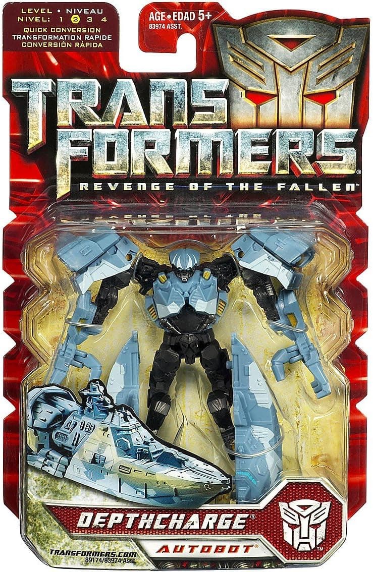 Transformers 2: Revenge of the Fallen Movie Scout Action Figure Depthcharge