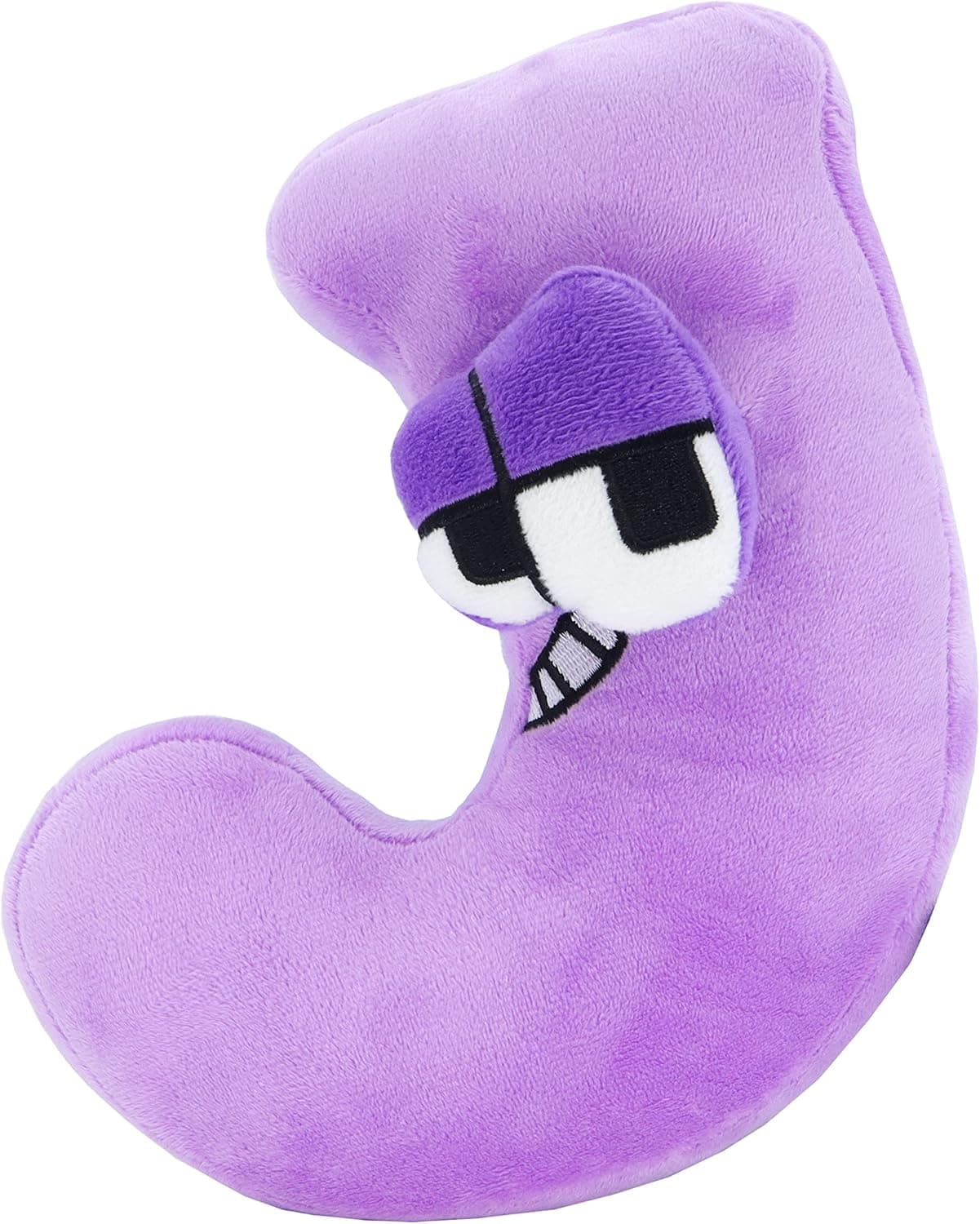 RELIGES Alphabet Plush(J) - Soft Stuffed 7.9in J Plush Toy for Kids and Adults|Learning Development Toy & Plush Gift for Boys Girls