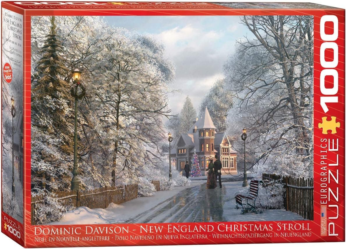 Eurographics New England Christmas Stroll 1000-Piece Puzzle