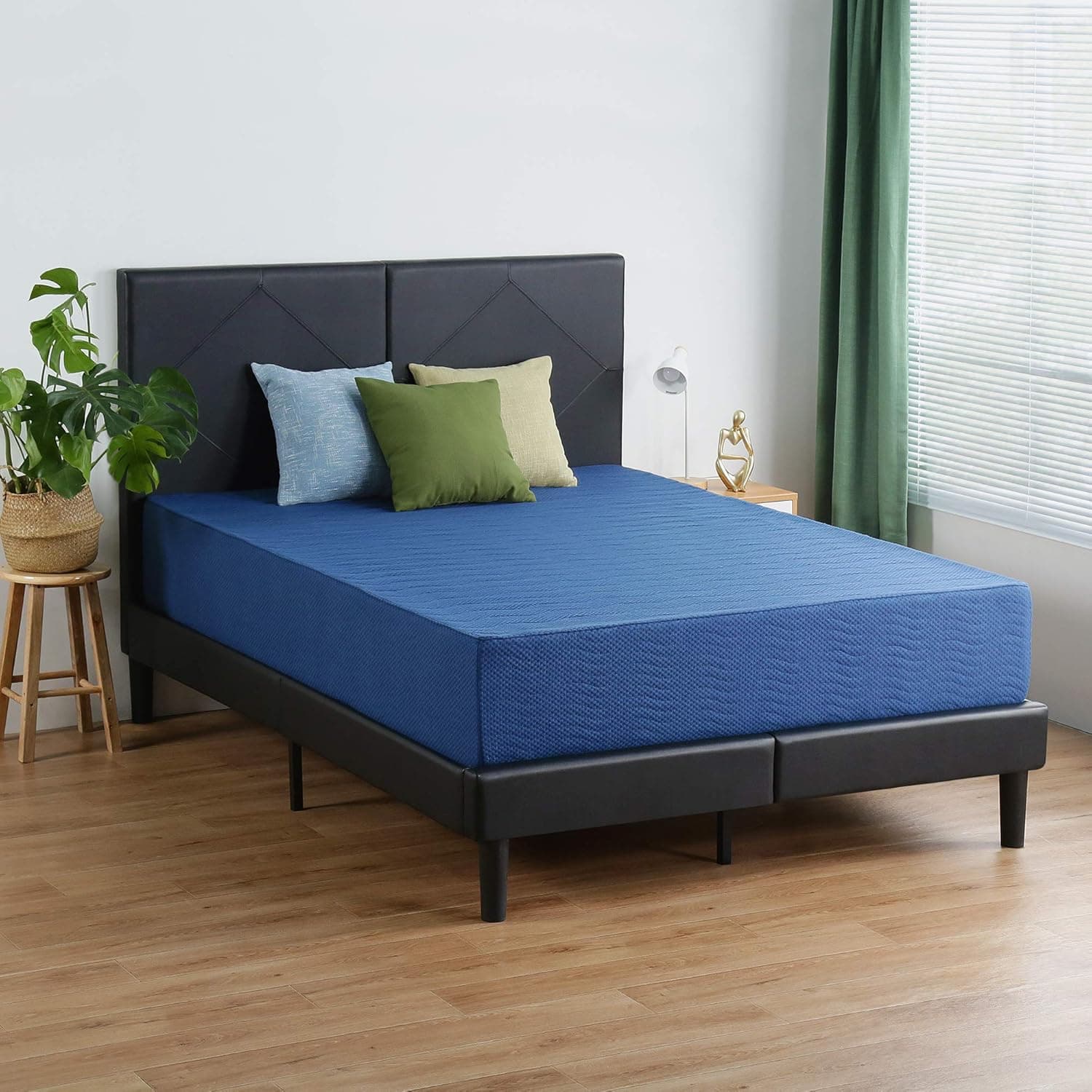 PrimaSleep 12 Inch New Glass Fiber Free Foam Mattress in a Box/Smooth Top/Gel Memory Foam (Queen) (PR12FMF1Q)