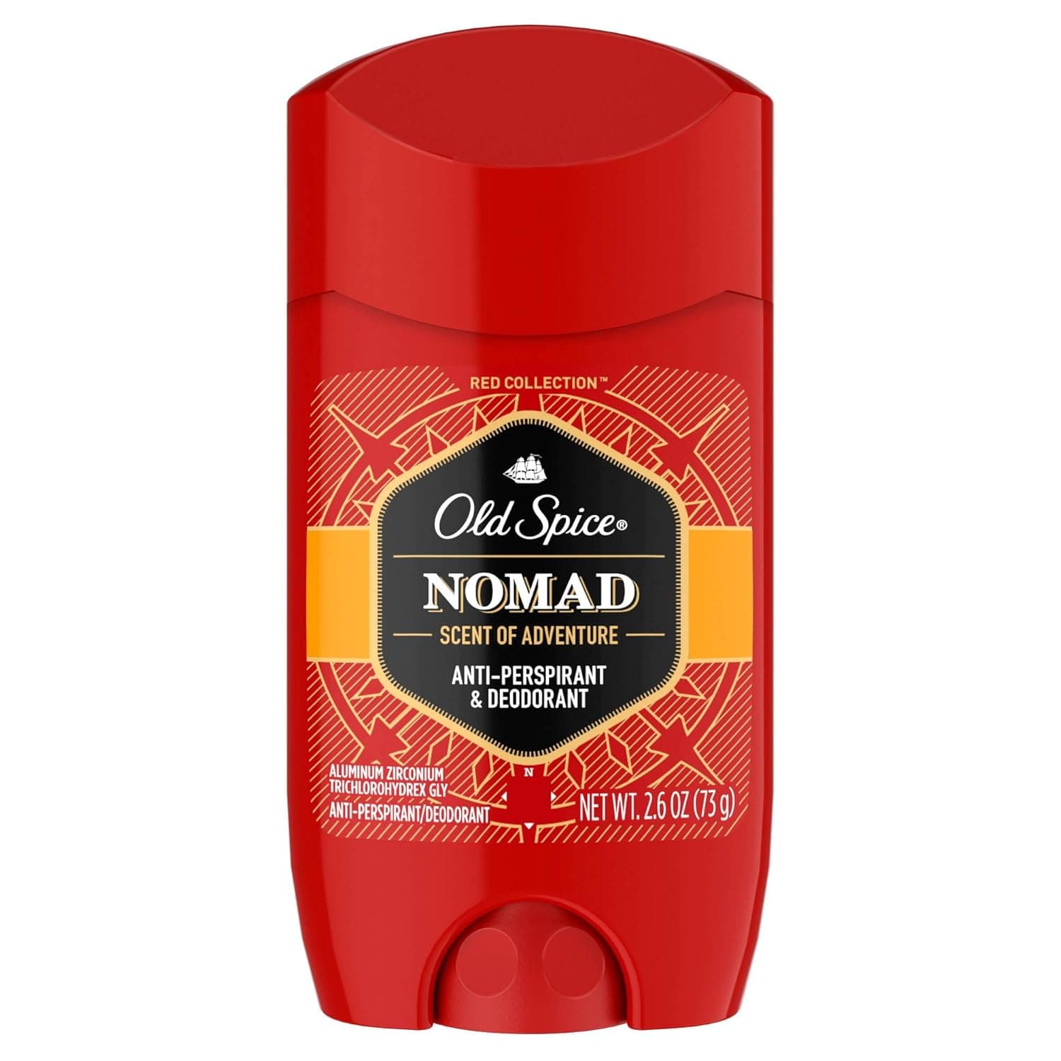 Old Spice Nomad Red Collection Invisible Solid Anti-perspirant & Deodorant for Men, 2.6 Oz