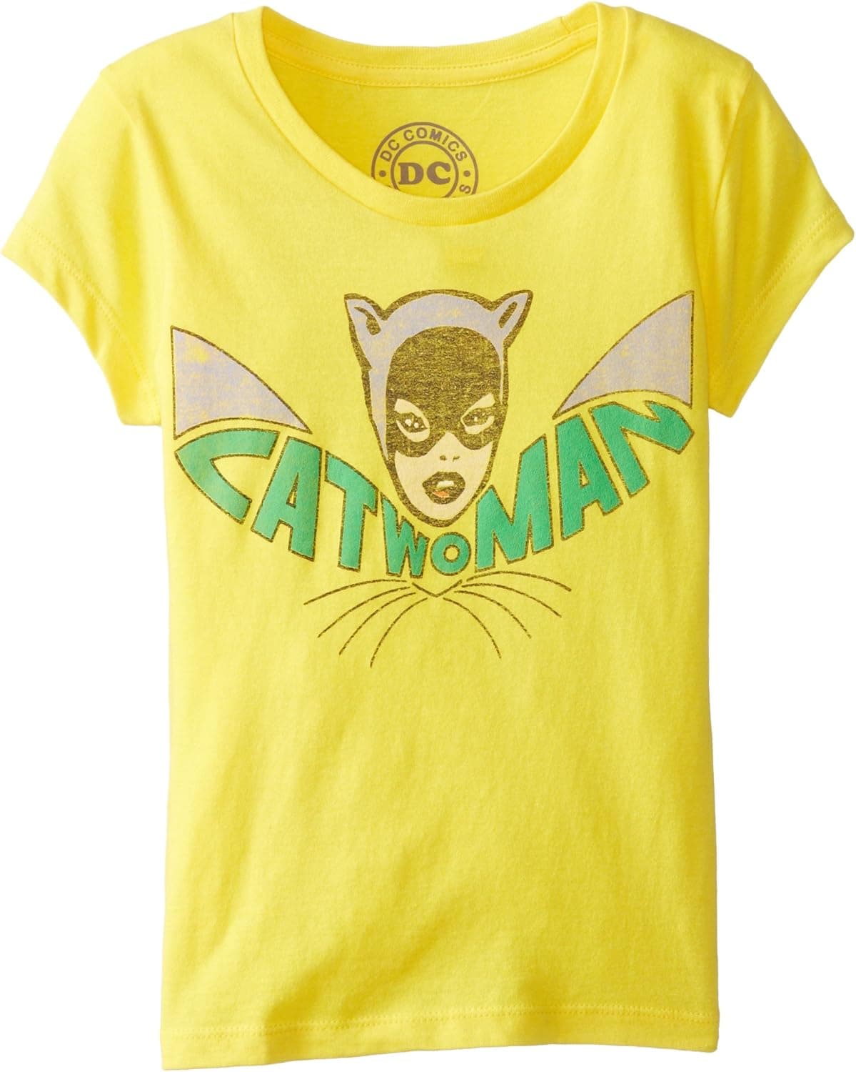 DC Comics Girls' Catwoman T-Shirtq