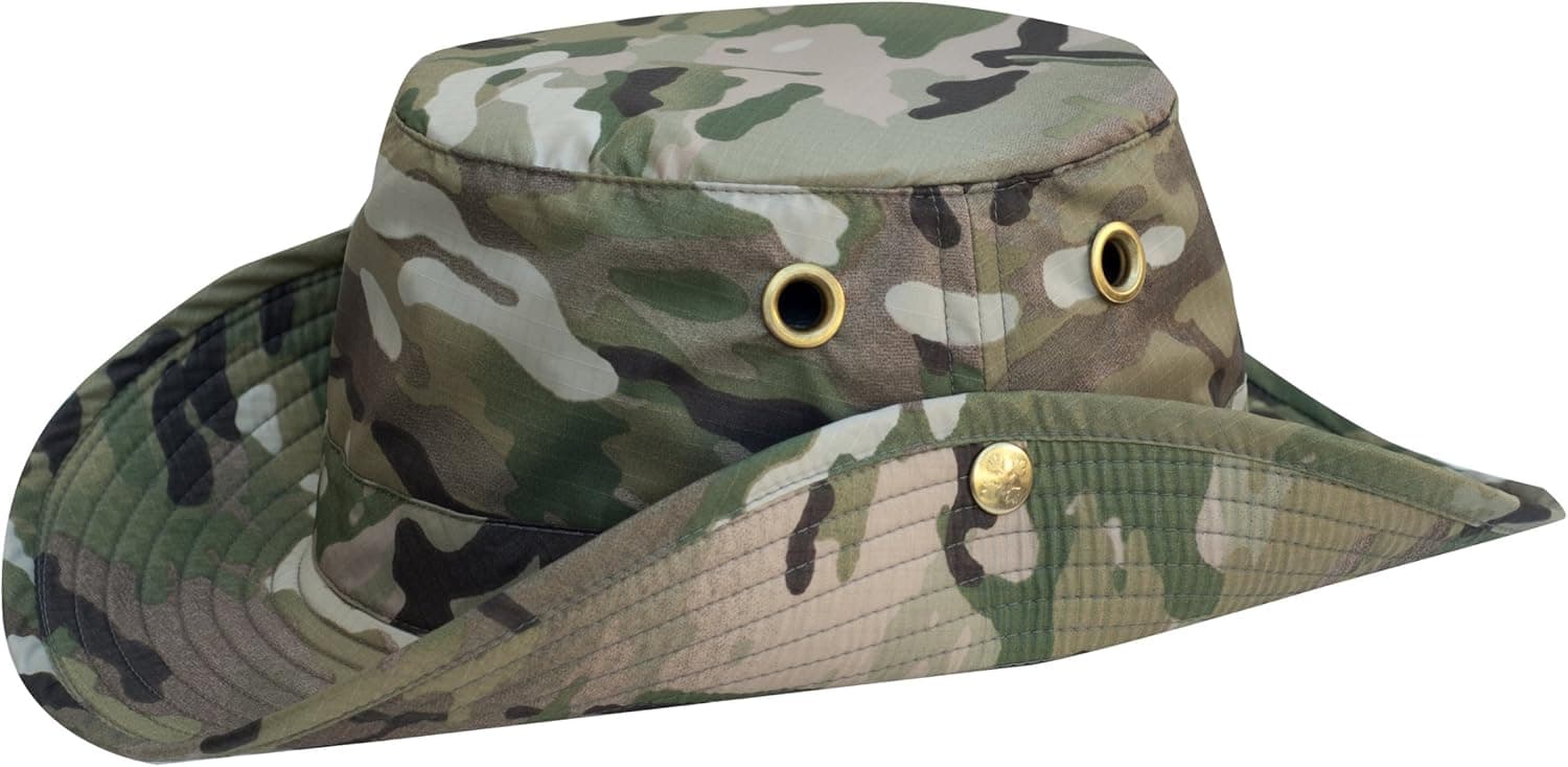 Tilley Men's LT3C Snap-Up Camouflage Hat