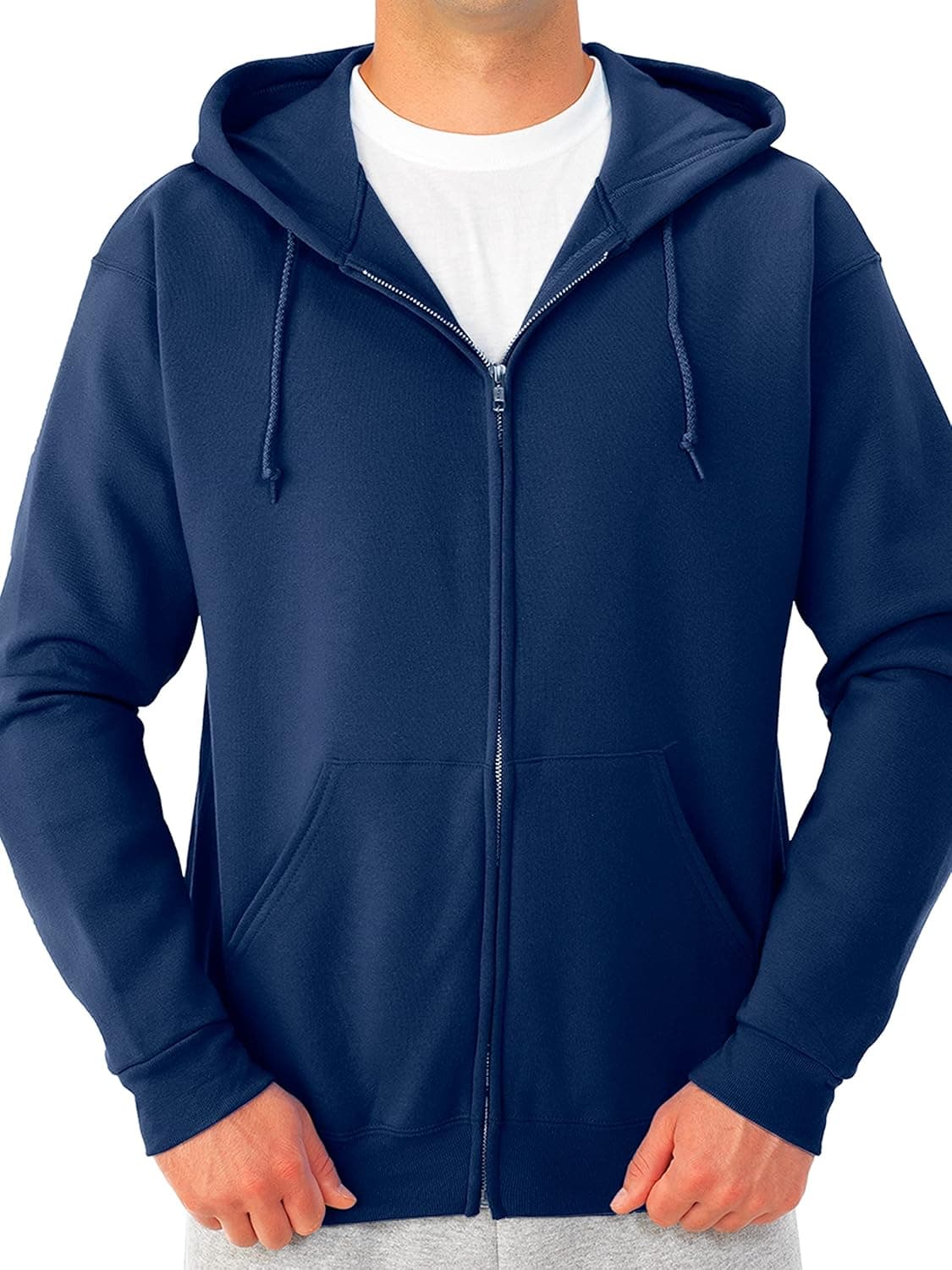 Jerzees Men’s NuBlend Fleece Hoodies & Sweatshirts, Cotton Blend, Sizes S-3X