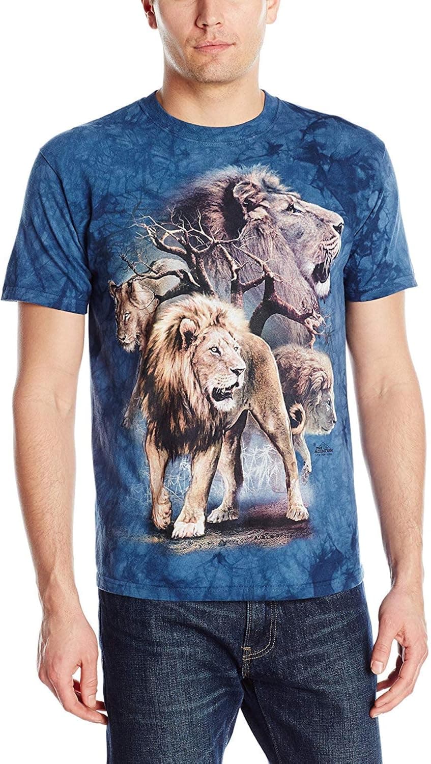 The Mountain Men's Lion Collage T-Shirt