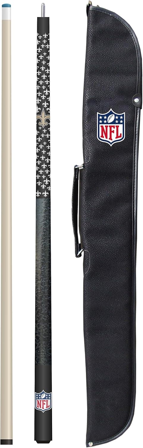 Imperial Officially Licensed NFL 57-Inch 2-Piece Billiard/Pool Cue with Soft Case