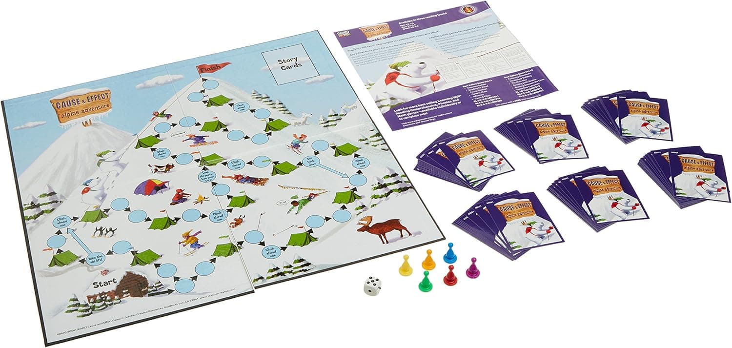 Edupress Cause & Effect Game, Blue Level (EP60601)