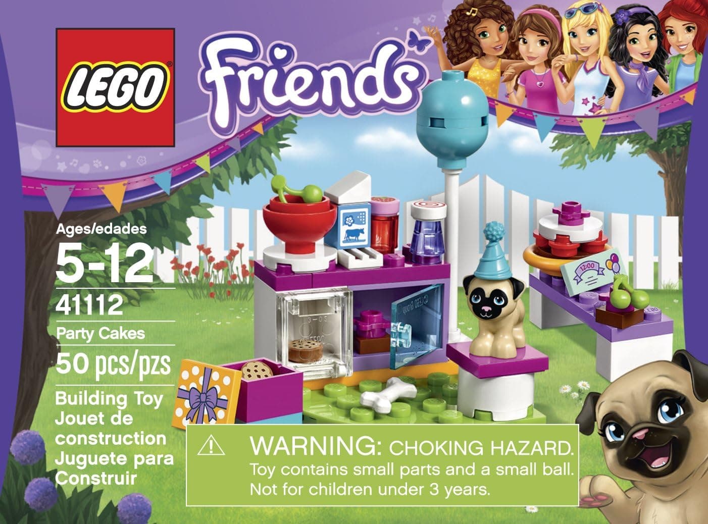 LEGO Friends Party Cakes (50 Piece)
