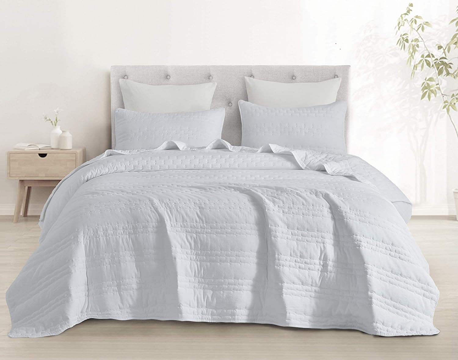 SupraSoft Stonish Stonewashed Quilt Set