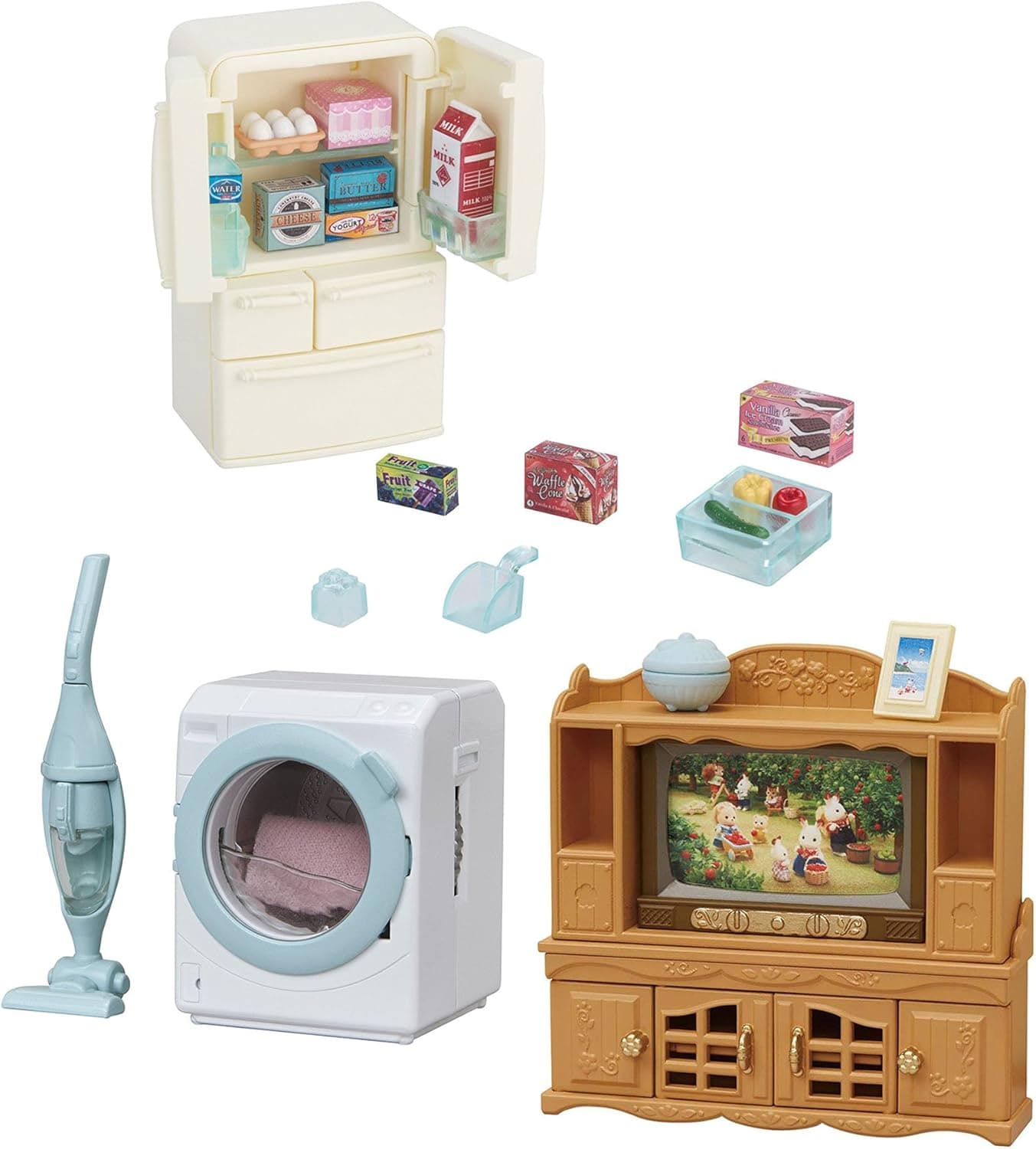 3 Sets - TV, Refrigerator and Washing Machine Sets - Get them Together (Japan Import)