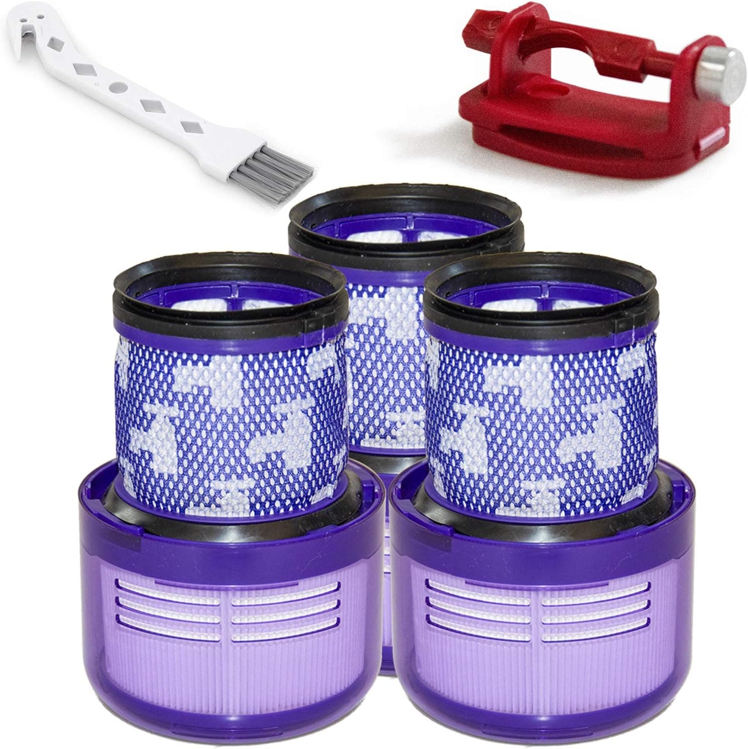LVBANEWD 3 Pack Replacement Filters Compatible with Dyson V11 Animal,V11 Torque Drive Cordless Vacuum Cleaner,Part No. 970013-02