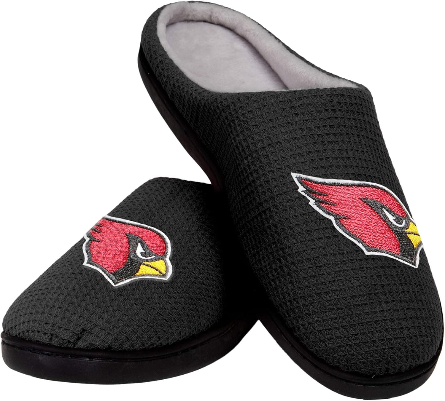 FOCO Mens NFL Team Logo Memory Foam Slide Slippers