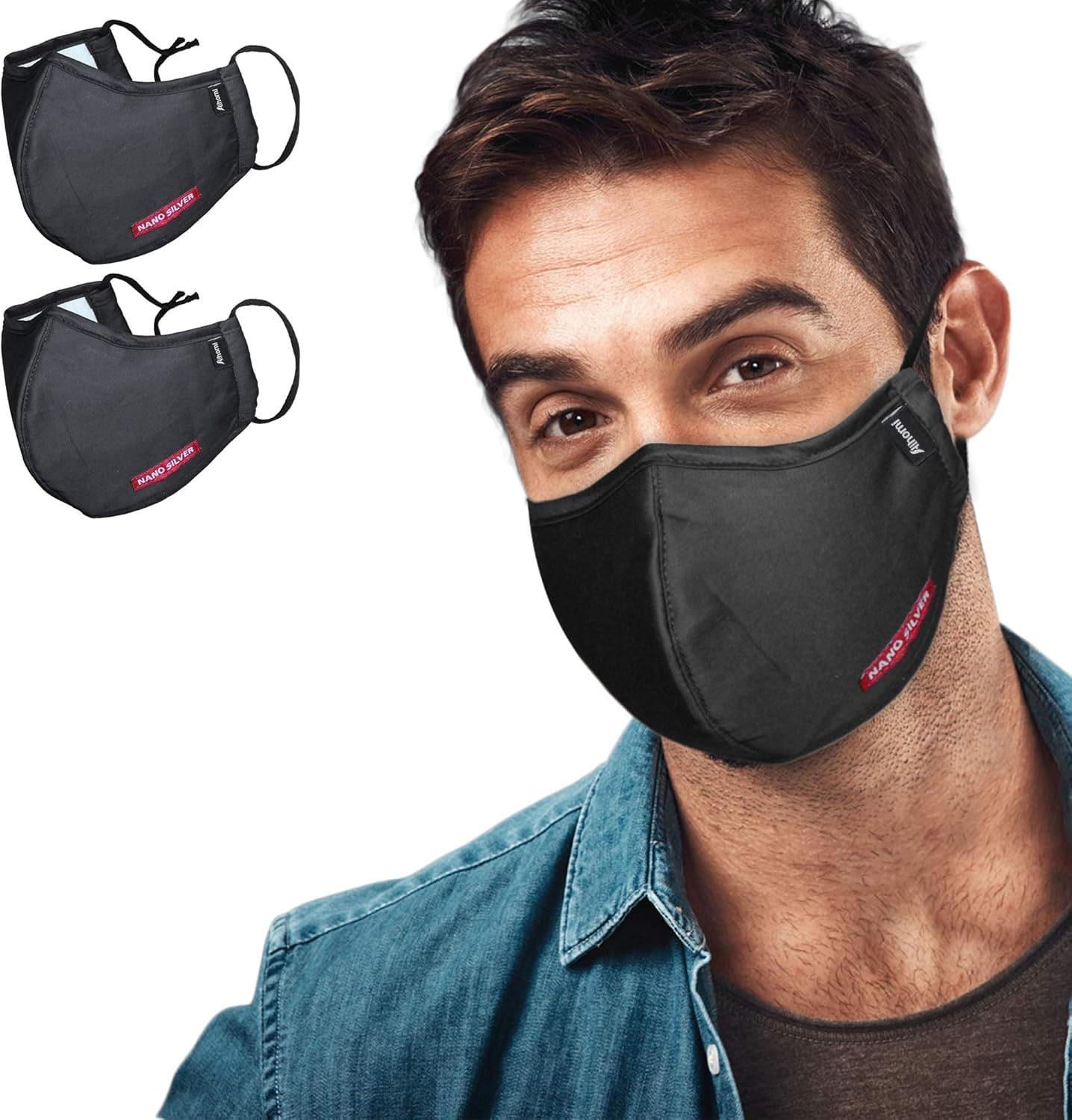 Pack 2&6 Nano Faces-Masks for Men & Women