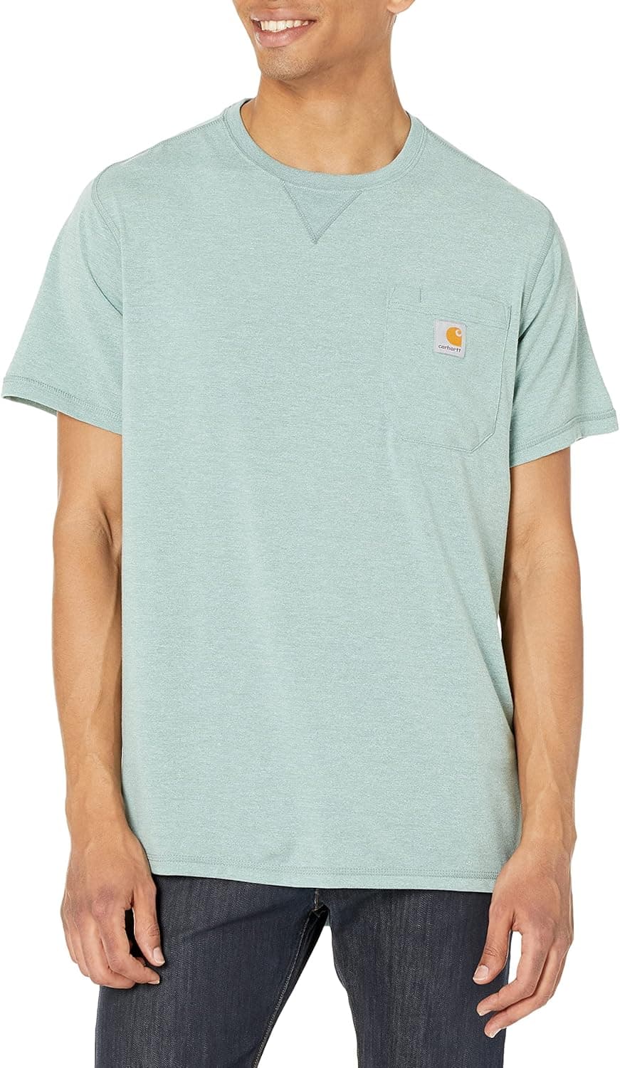 Carhartt Men's Extremes Relaxed Fit Lightweight Short Sleeve Pocket T-Shirt (Big & Tall)