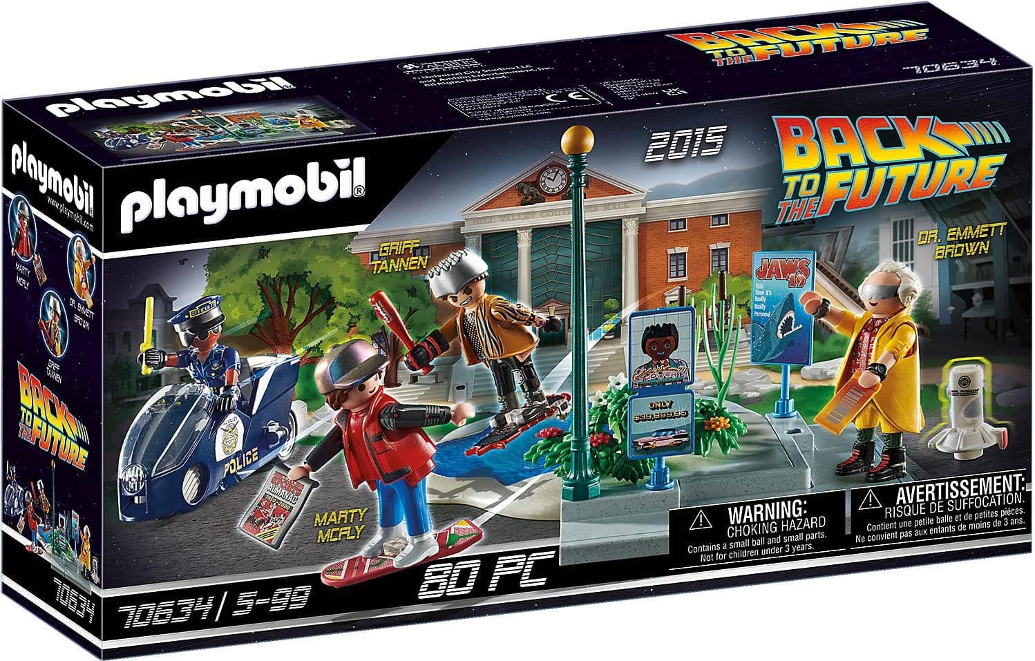 Playmobil Back to The Future Part II Hoverboard Chase