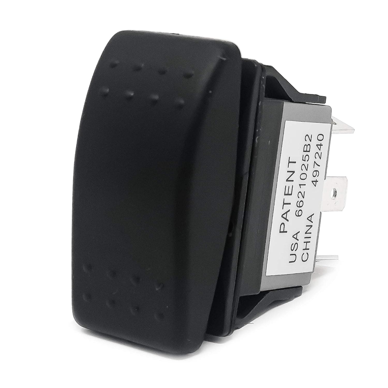 Five Oceans FO1528 Momentary On-Off-On Rocker Switch 3 Pins