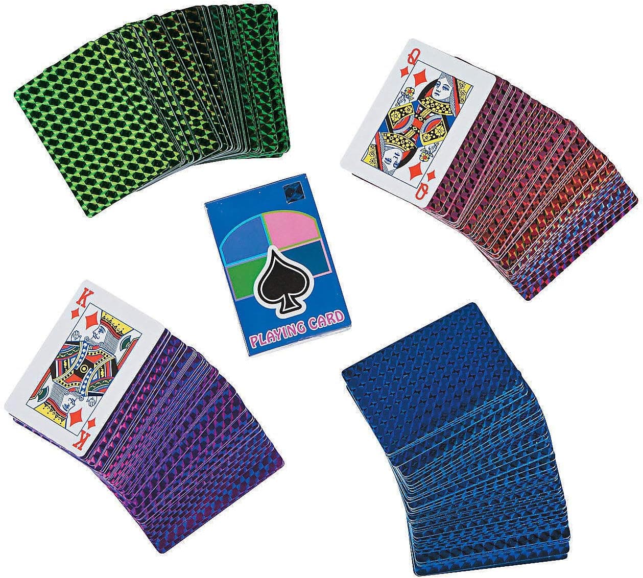 Fun Express - Print Playing Cards - Toys - Games - Card Games - 12 Pieces