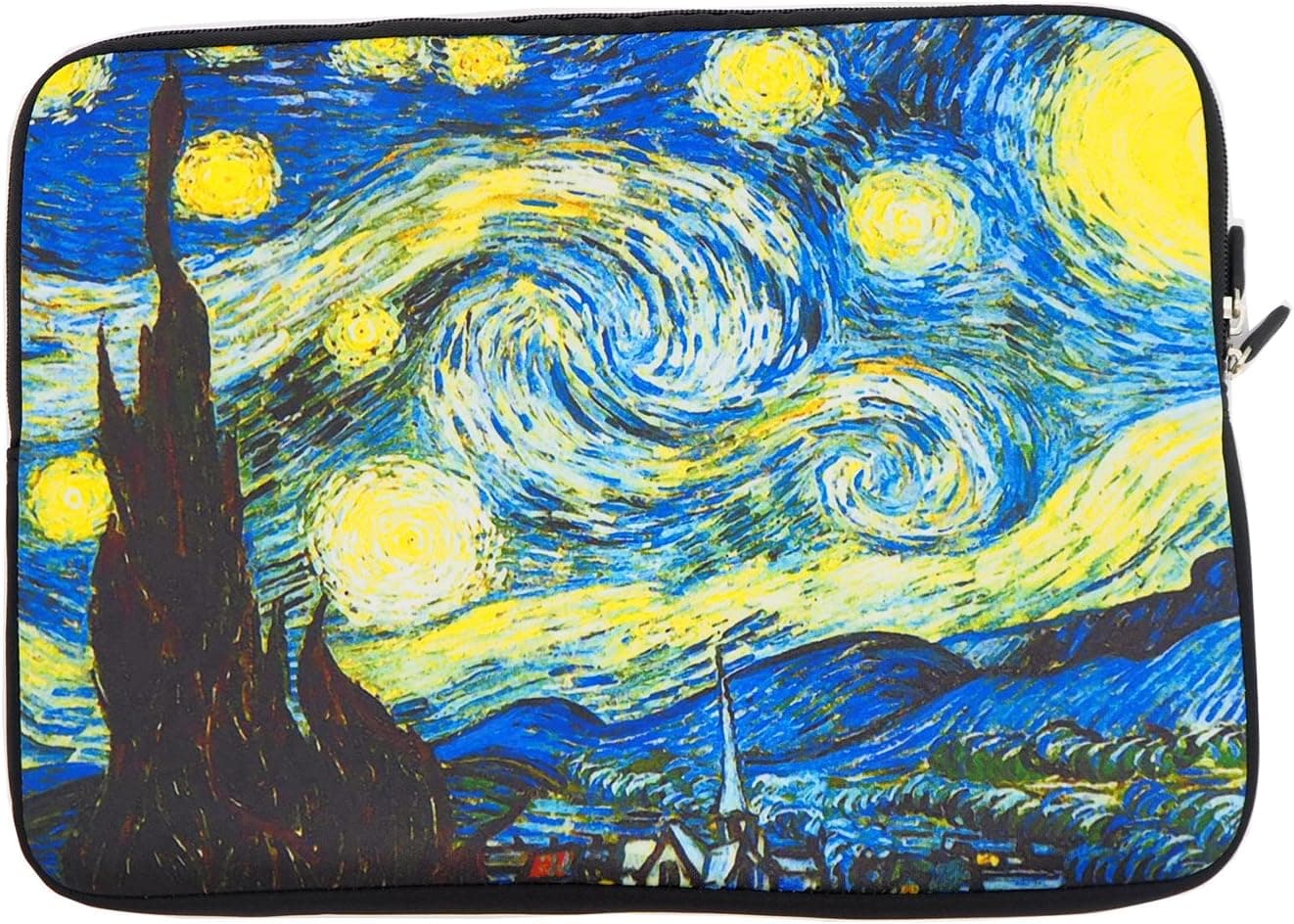 Huado Laptop Sleeve for MacBook Retina 12 inch Air 11.6 inch Notebook Neoprene Bag Tablet Pouch Compatible with DELL Inspiron 11.6 ASUS Chromebook Samsung Galaxy TabPro S 12 inch (Starry Night)
