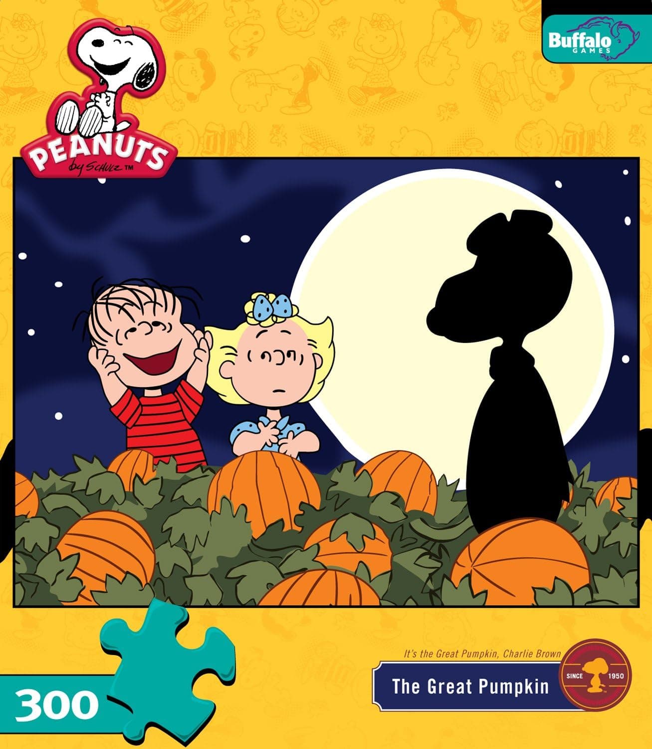 Peanuts The Great Pumpkin 300 Pieces Jigsaw Puzzle