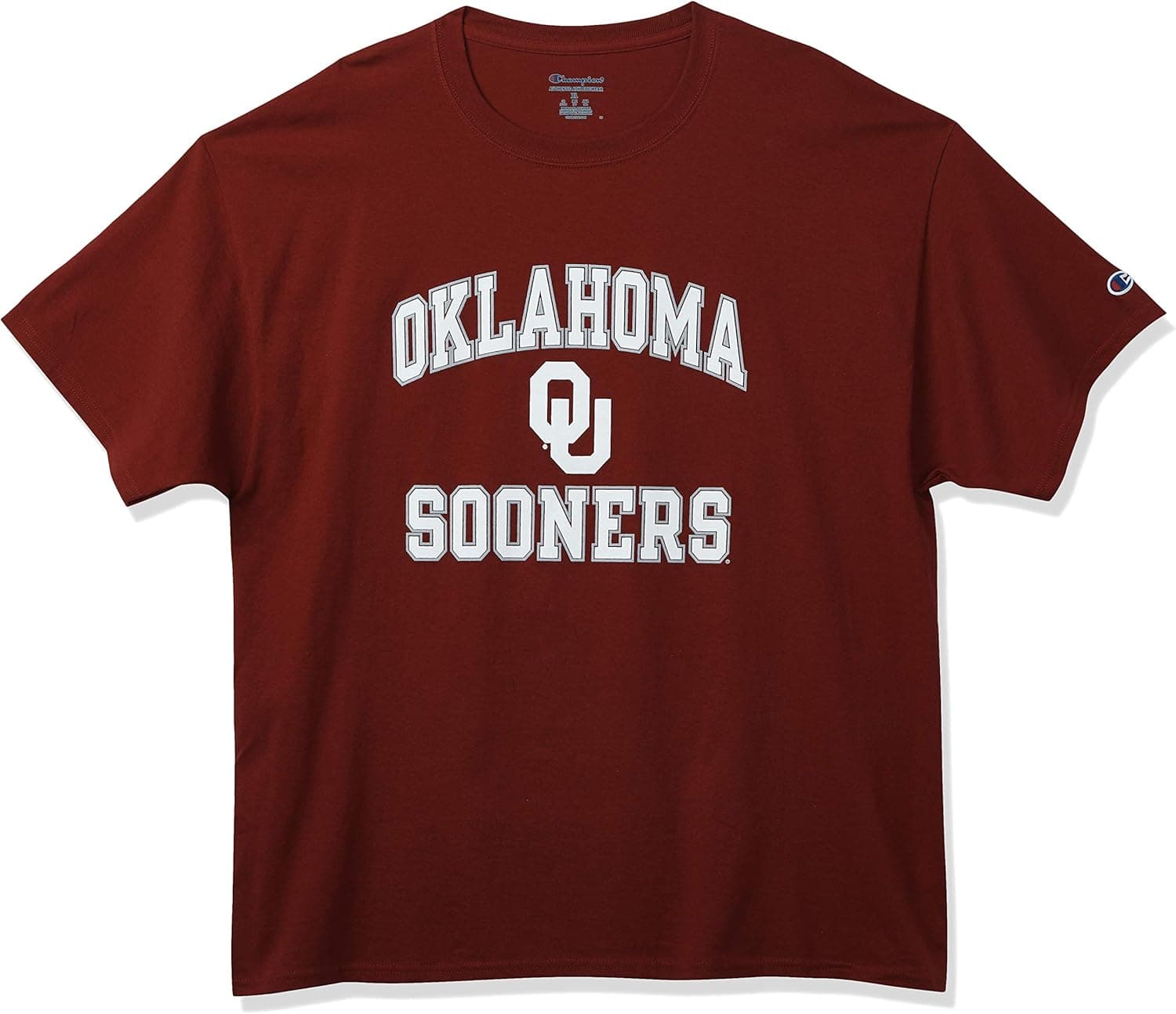 Champion NCAA Men's Shirt Short Sleeve Officially Licensed Team Color Tee