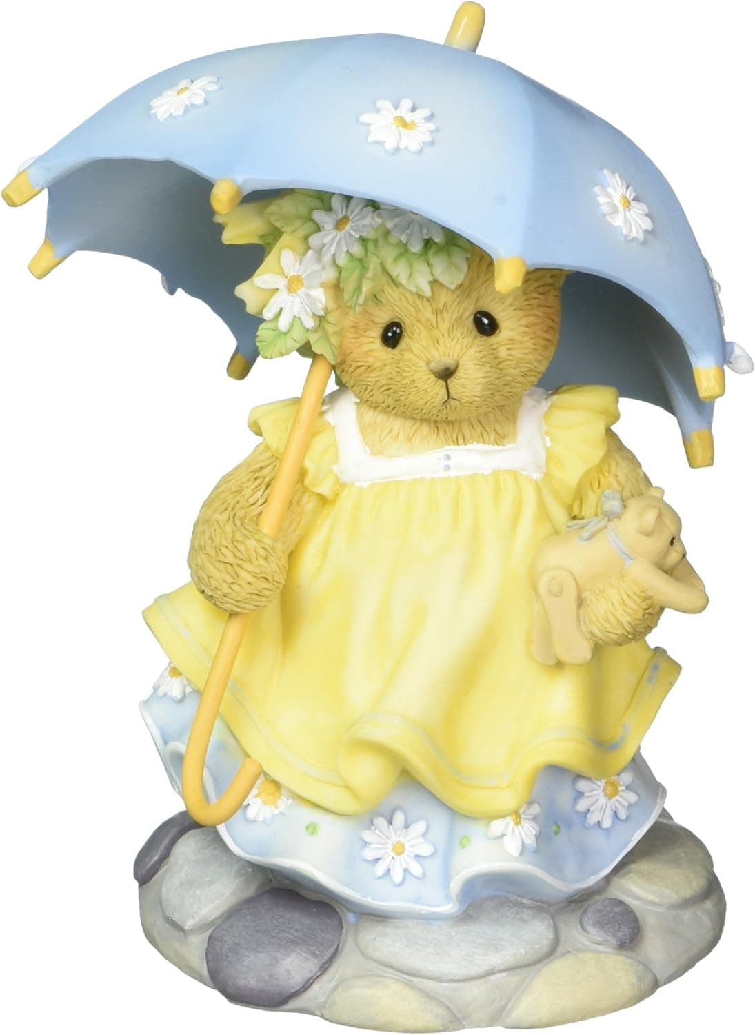 Cherished Teddies May Happiness Rain on You Always Teddy Bear Figurine CT1601