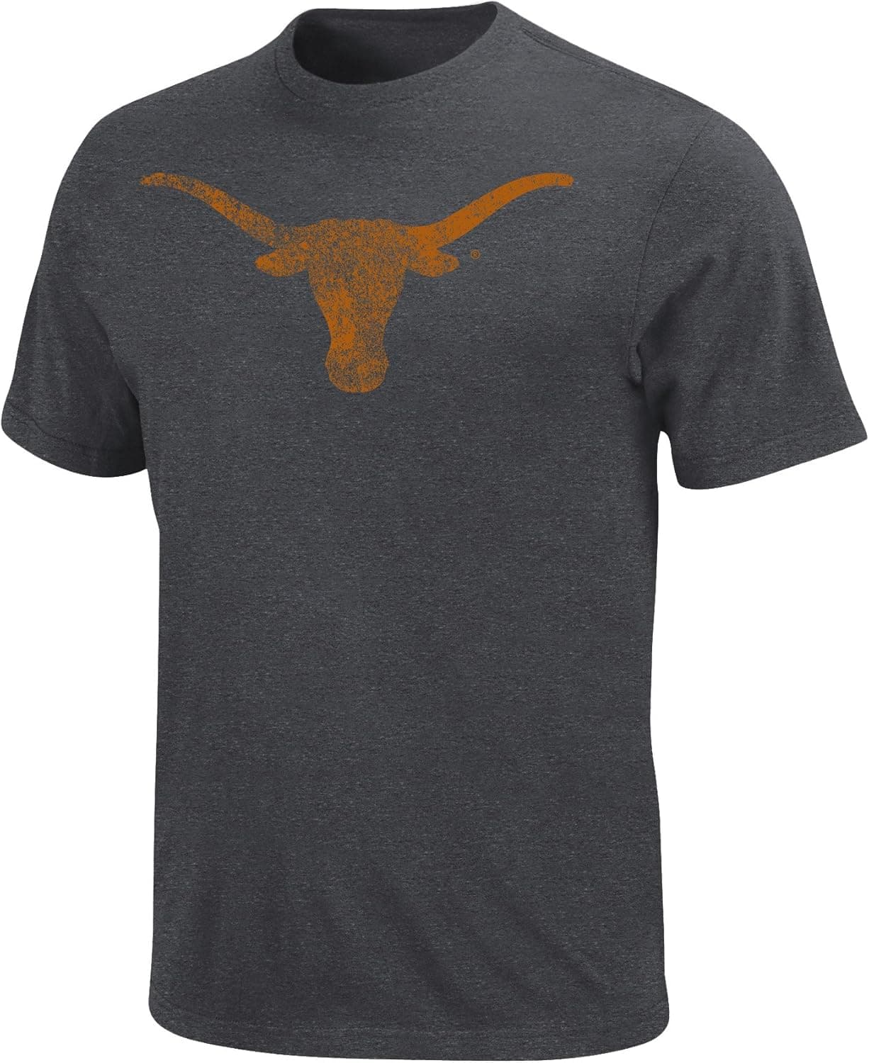NCAA Texas Longhorns Fan Since Birth Charcoal Heather Short Sleeve Basic Tee
