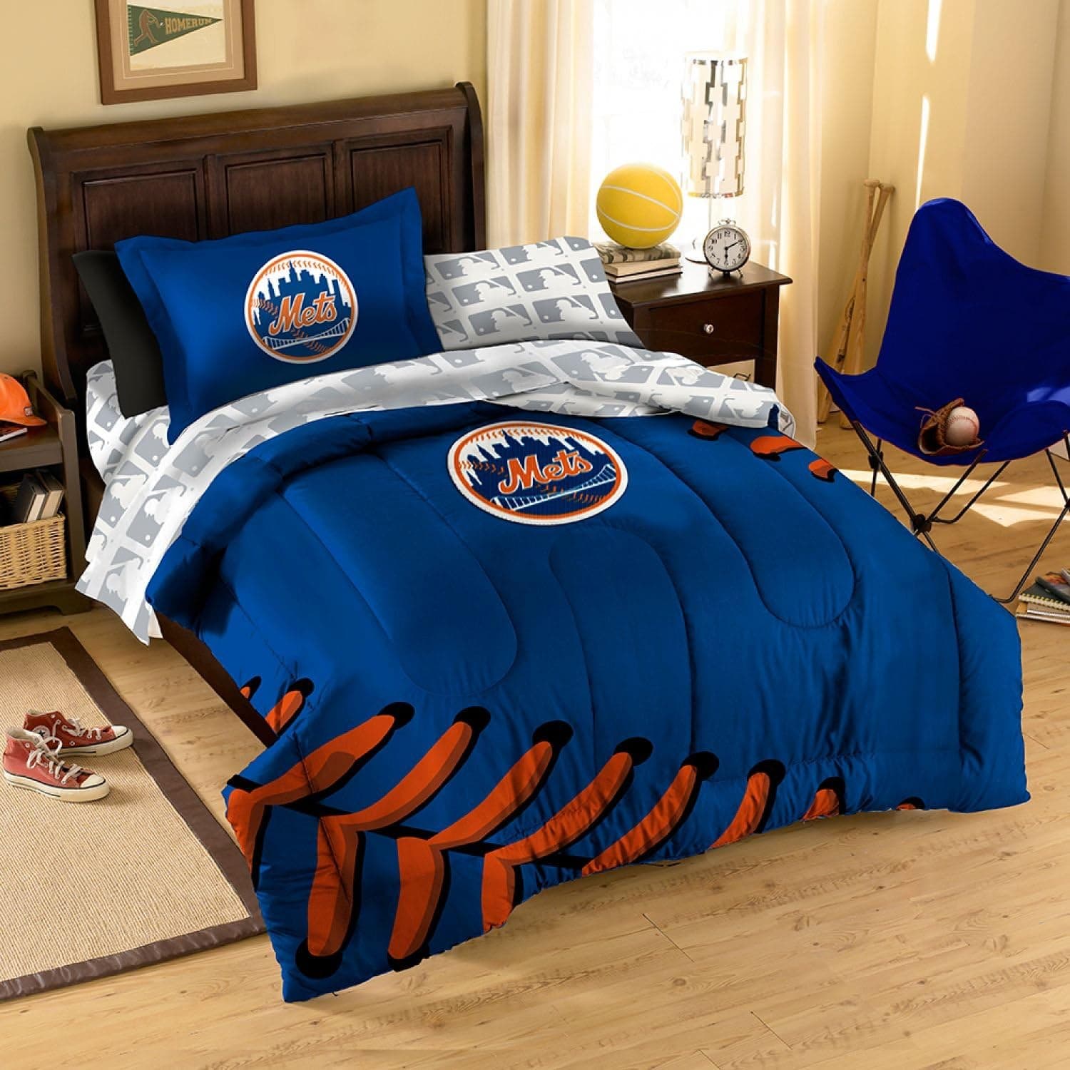 MLB New York Mets Twin Bedding Set