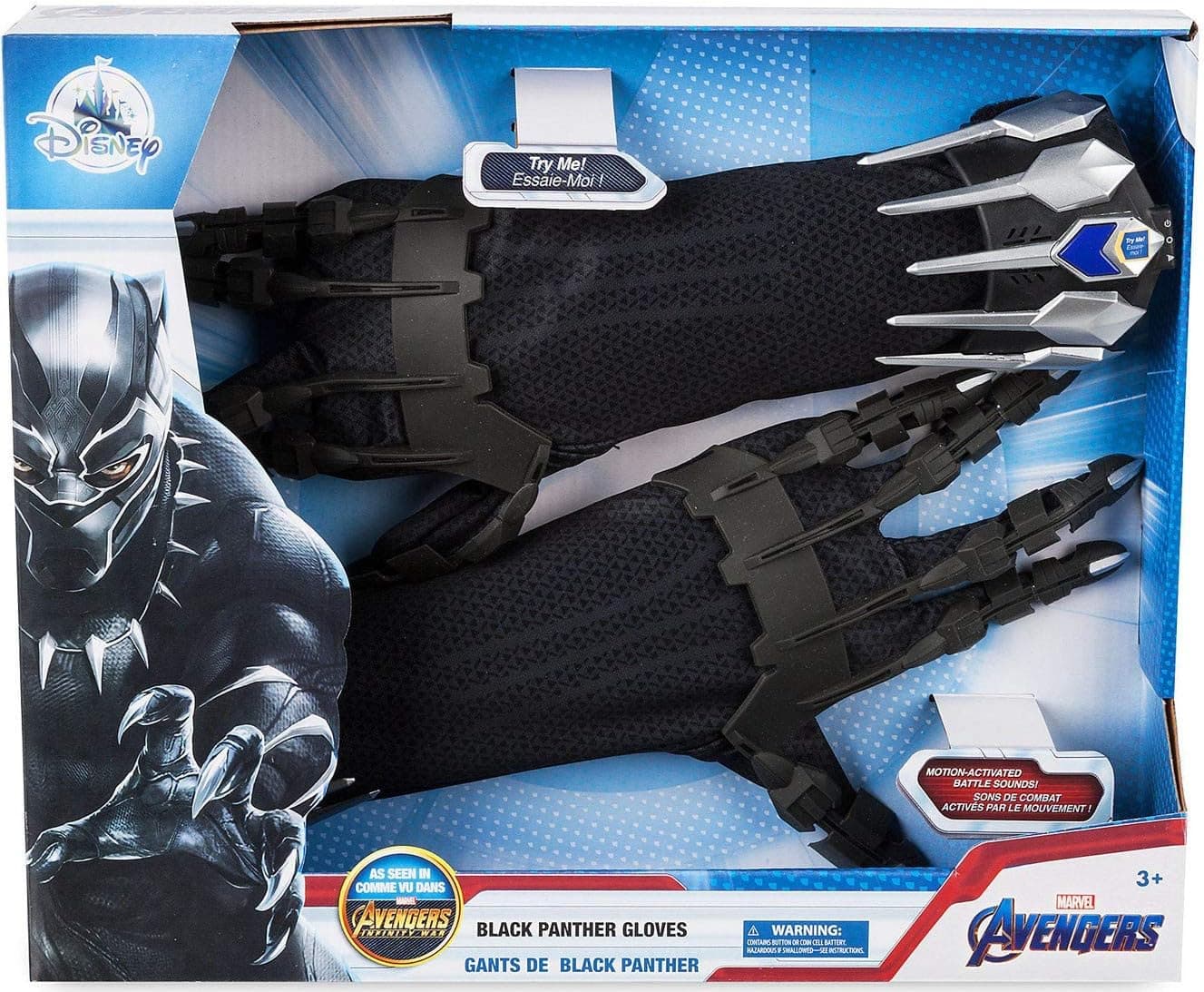 Marvel Black Panther Glove Set with Battle Sounds
