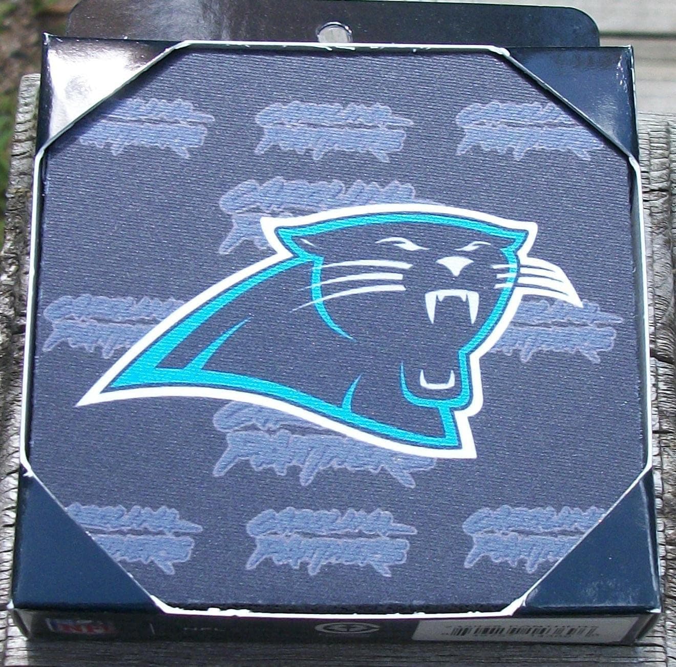 NFL Carolina Panthers Boxed Neoprene Coaster (4-Pack)