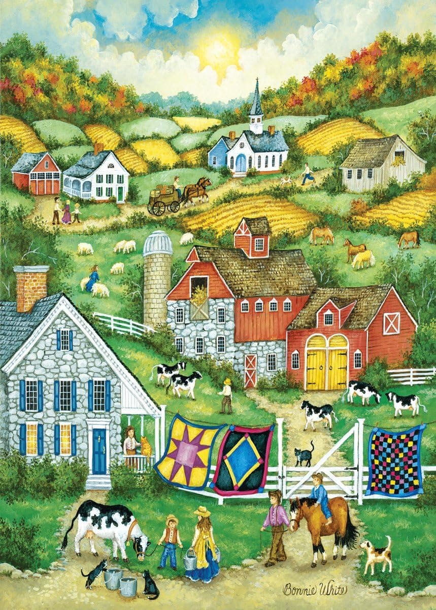 Masterpieces Jigsaw Puzzle World's Smallest Tin 1000 Pieces 11.5"x16.5"-Colors Of Fall