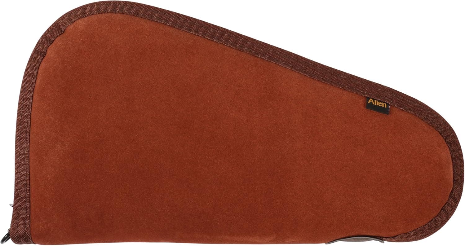 Allen Company Suede Leather Handgun Case