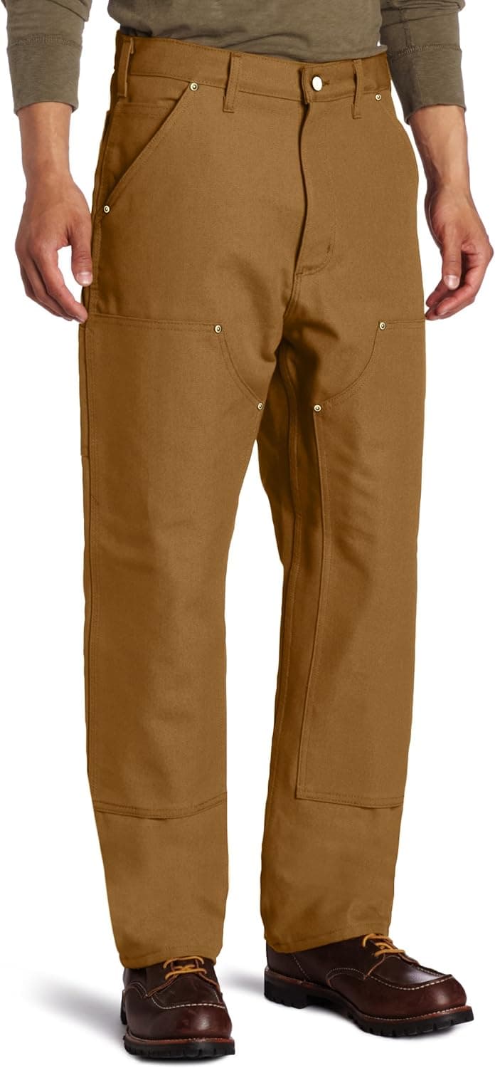 Carhartt Men's Double Front Dungaree Flannel Lined