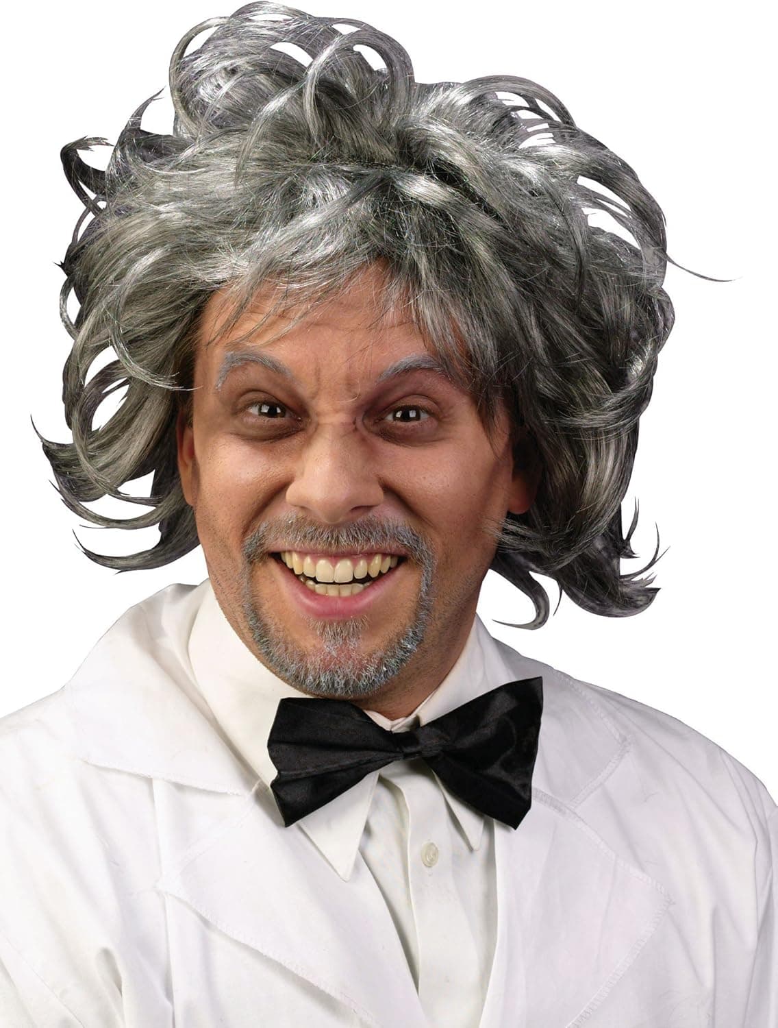 Fun World Men's Mad Scientist Wig Pbi, Multi, Standard