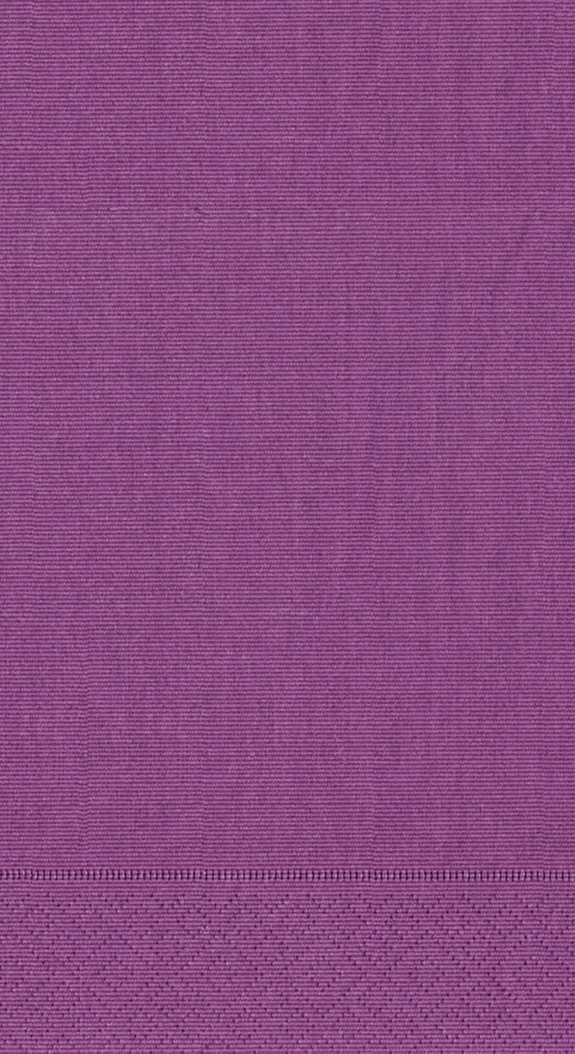 Caspari Entertaining Grosgrain Guest Towels, Aubergine, Pack of 15