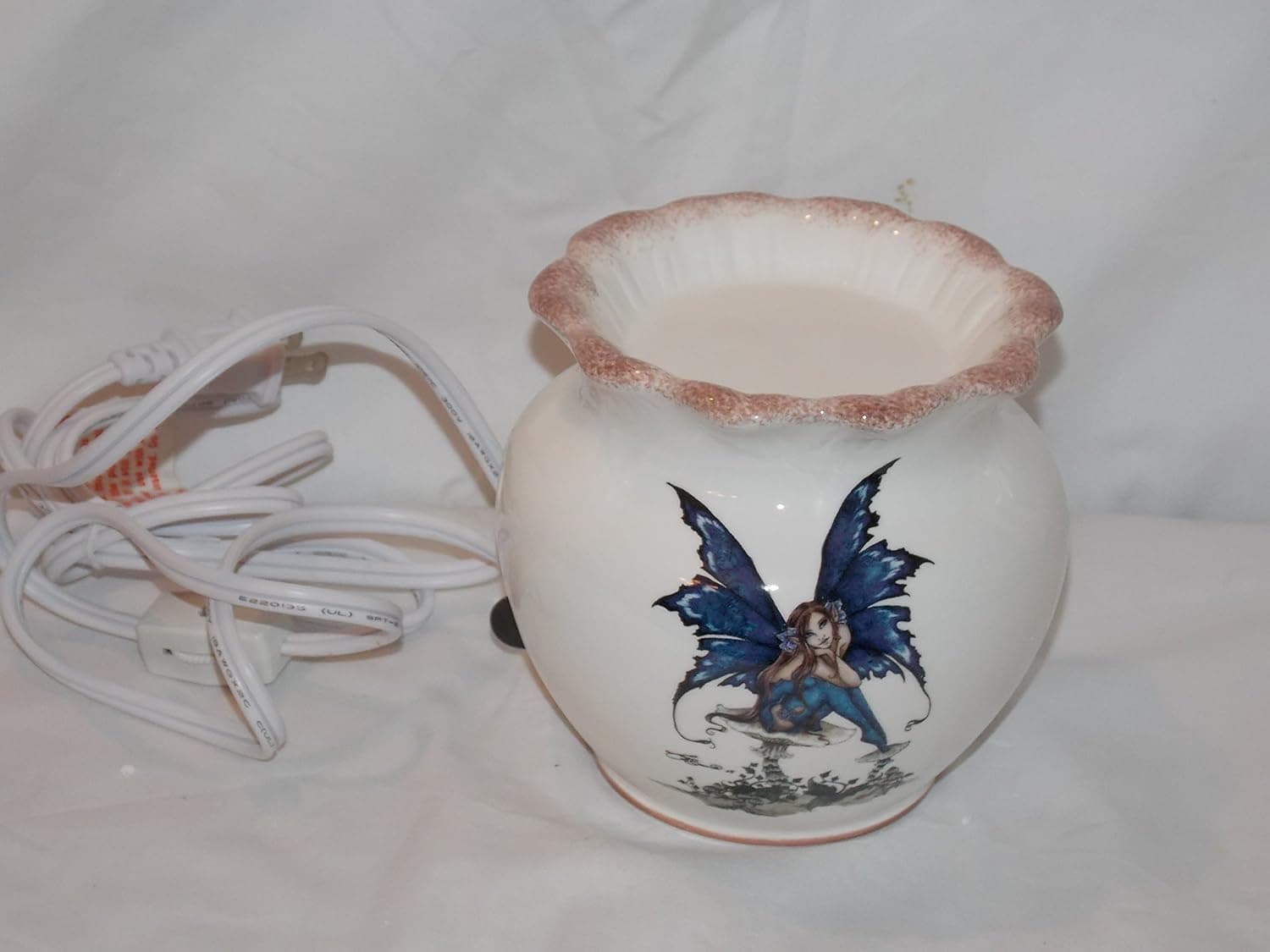 Retired Collectible Amy Brown Collection Electric Tart Wax Burner Scent Warmer