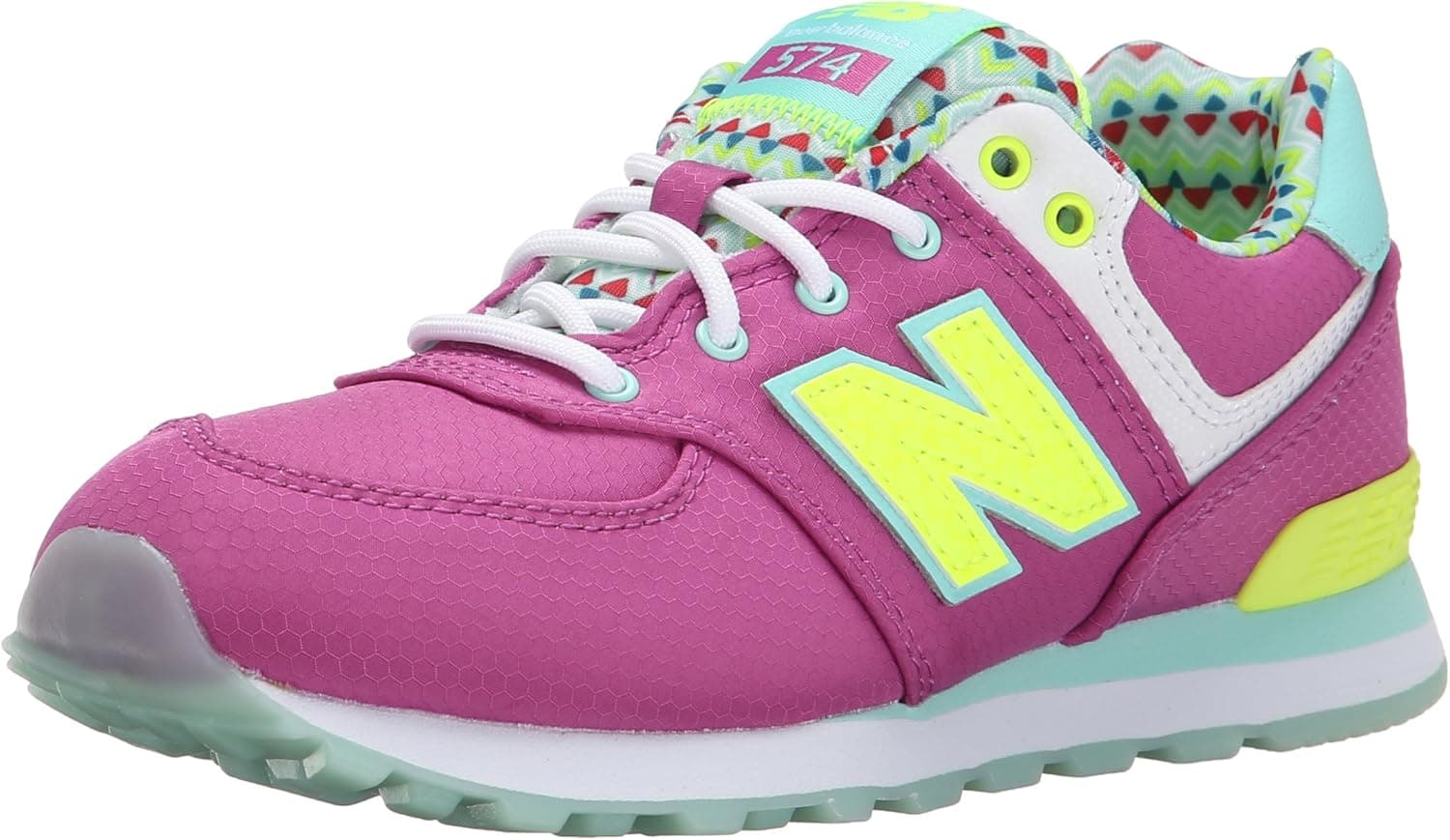 New Balance KL574P Street Beat Running Shoe (Little Kid)